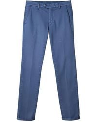 Mason's - Button-Fastening Trousers - Lyst