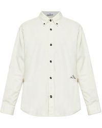 Stone Island - 1100004 Organic Cotton Oxford Shirt - Lyst