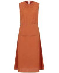 Marni - Cotton Wove Dress - Lyst