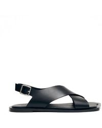 Alohas - Crossover Strap Sandals - Lyst