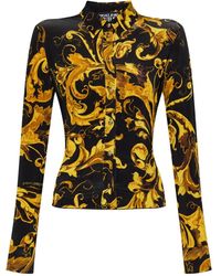 Versace Jeans Couture - Hemd mit Barock-Print - Lyst