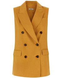 Herno - Double-Breasted Waistcoat - Lyst
