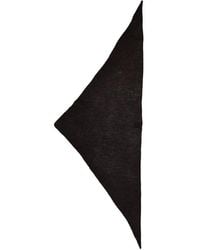 Alysi - Triangular Knitted Scarf - Lyst