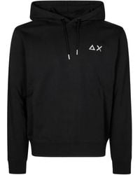 Sun 68 - Hoodie Met Geborduurd Logo - Lyst