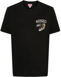 KENZO - T-Shirt mit Varsity Jungle-Motiv - Lyst