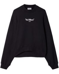 Off-White c/o Virgil Abloh - No Offence Sweatshirt im Oversized-Look - Lyst
