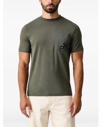 KARL LAGERFELD - Logo-Plaque Chest-Pocket T-Shirt - Lyst