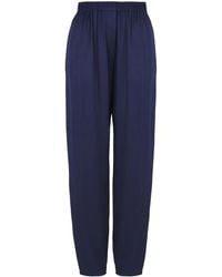 Giorgio Armani - Silk Trousers - Lyst