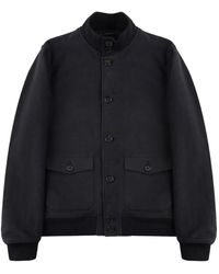 Slowear - Button-Up Bomber Jacket - Lyst