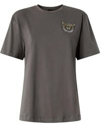 Pinko - Embellished T-Shirt - Lyst