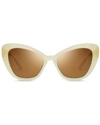 Bugatti - Cat-Eye Frame Sunglasses - Lyst