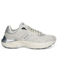 Guess - Squan Panelled Logo-Print Sneakers - Lyst