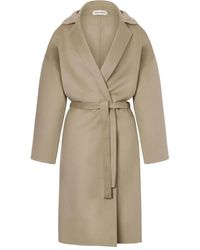 Alberta Ferretti - Wool Cashmere Long Jacket - Lyst