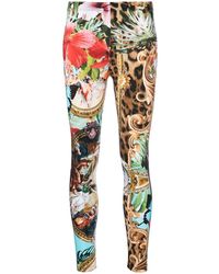 Philipp Plein - Baroque Flowers Leggings - Lyst