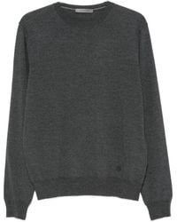 Corneliani - Crew-Neck Long-Sleeve Sweater - Lyst