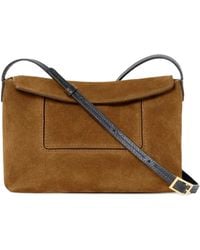 Wandler - Mini Penelope Suede Flap Shoulder Bag - Lyst