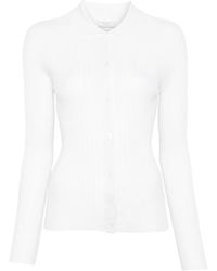 Peserico - Ribbed Collared Top - Lyst