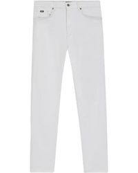 BOSS - Logo-Patch Jeans - Lyst