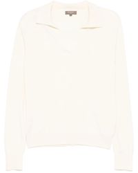 N.Peal Cashmere - Vネック ポロシャツ - Lyst