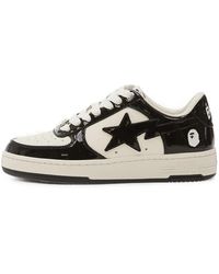 A Bathing Ape - Sta #1 Sneakers Aus Leder - Lyst
