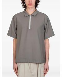 Sacai - Polo Con Zip - Lyst