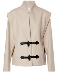 Isabel Marant - Toria Toggle-Fastening Shawl-Collar Jacket - Lyst