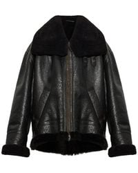 Balenciaga - High Collar Jacket - Lyst