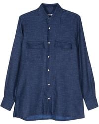 Kiton - Overhemd Met Lange Mouwen - Lyst