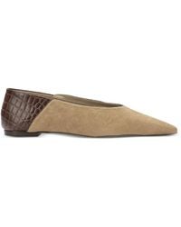 Ammb Milano - Leather Ballet Flats - Lyst
