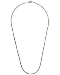 David Yurman - Sterling Box Chain Necklace (2.7Mm) - Lyst