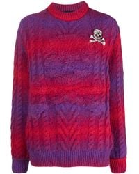 Philipp Plein - Two-Tone Knitted Jumper - Lyst