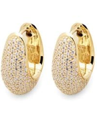 Tom Wood - Ice Hoop Earrings - Lyst