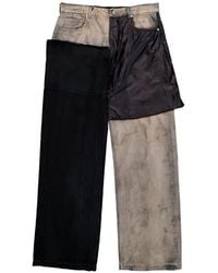 Rick Owens - Geth Wide-Leg Jeans - Lyst
