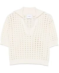 Nude - Open-Knit T-Shirt - Lyst