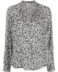 Zadig & Voltaire - Tink Floral-print Blouse - Lyst