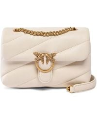 Pinko - Grand Sac Porté Épaule Matelassé Baby Love À Boucle - Lyst