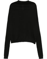 Rick Owens - T-Shirt Girocollo A Maniche Lunghe - Lyst