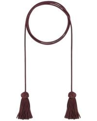 Pierre Louis Mascia - Plmbelt Tassel-Accented Rope Belt - Lyst