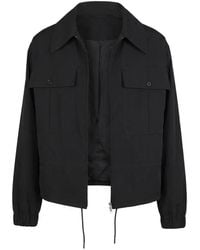 Valentino Garavani - Flap-Pocket Logo-Detail Jacket - Lyst