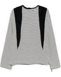 BED j.w. FORD - Striped T-Shirt - Lyst