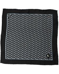Dolce & Gabbana - Fish-Print Silk Pocket Square - Lyst