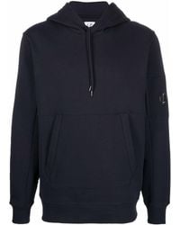 C.P. Company - Lens-detailed Cotton Hoodie - Lyst