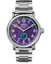 Shinola - Runwell Sub Second 41Mm Watch - Lyst
