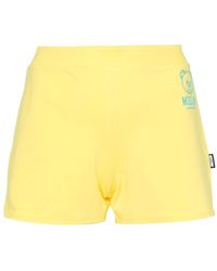 Moschino - Shorts Met Teddybeerprint - Lyst