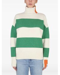 RIGHT FOR - Striped Turtleneck Sweater - Lyst