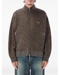 Nanamica - Ooal Zip-Up Mohair-Blend Cardigan - Lyst
