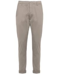 Dondup - Pantalones Chinos Con Bajos Ajustados - Lyst