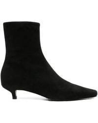 TOTEME - Pointed-Toe Ankle Boots - Lyst