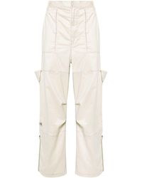 Acne Studios - Suede-effect Cargo Trousers - Lyst