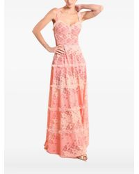 Lethicia Bronstein - Sabrina Lace Tiered Dress - Lyst